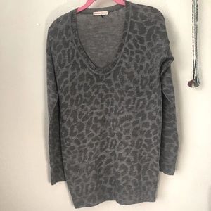 Rebecca Taylor Grey Leopard Medium